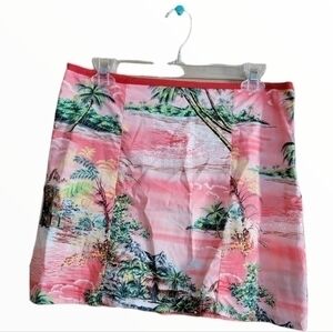 BDG strawberry fields skirt with zipper